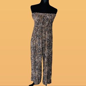 Leopard print Romper